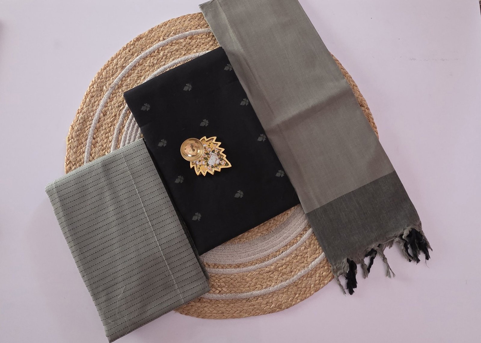 Prewashed Cotton Salwar Set - PPC05 (2.5 metre bottom) - Image 2