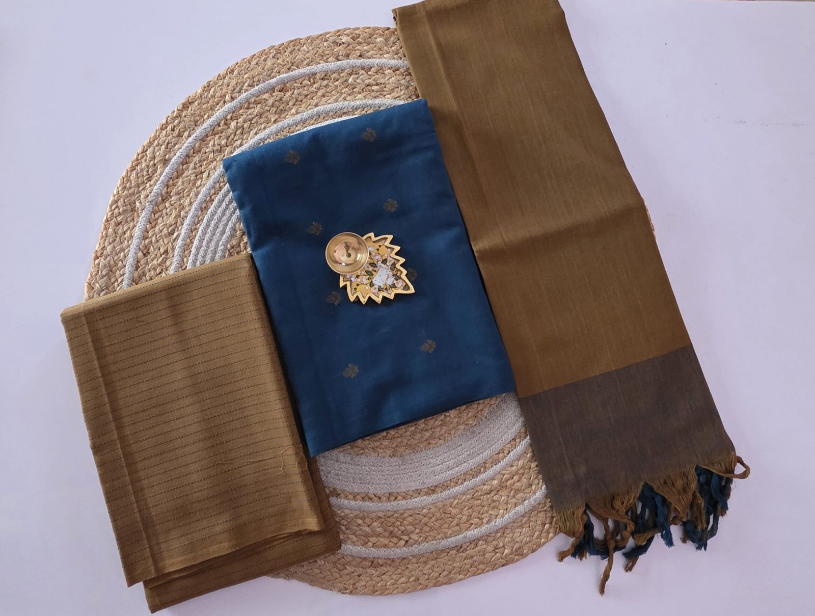 Prewashed Cotton Salwar Set - PPC07 (2.5 metre bottom) - Image 2