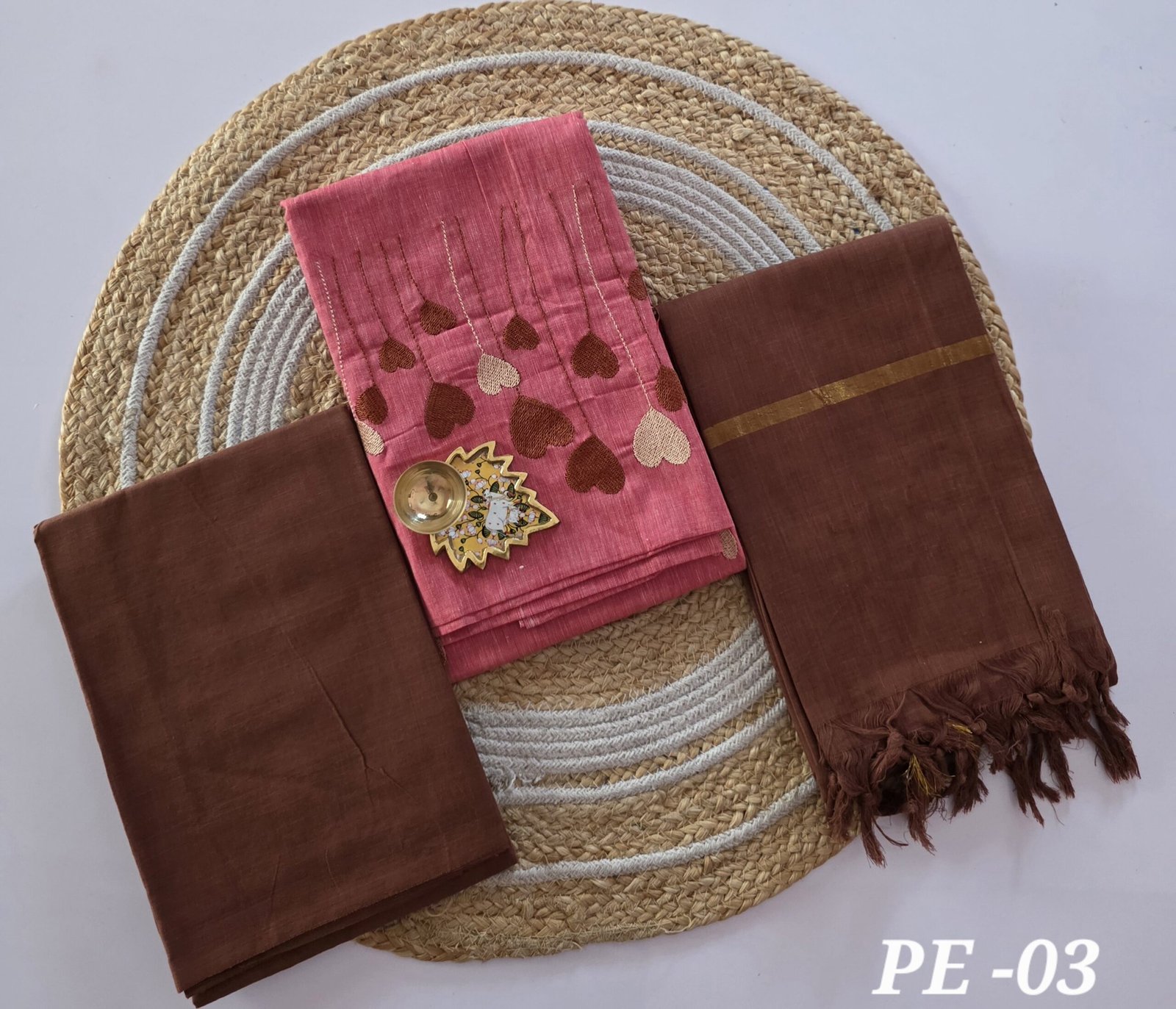 Pure Cotton Embroidery Salwar Set - PE03 - Image 3