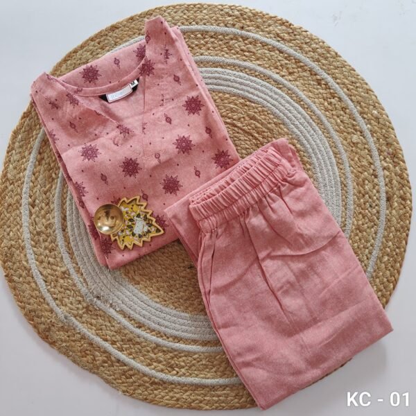 Khadi Cotton Co Ord Set - KC01