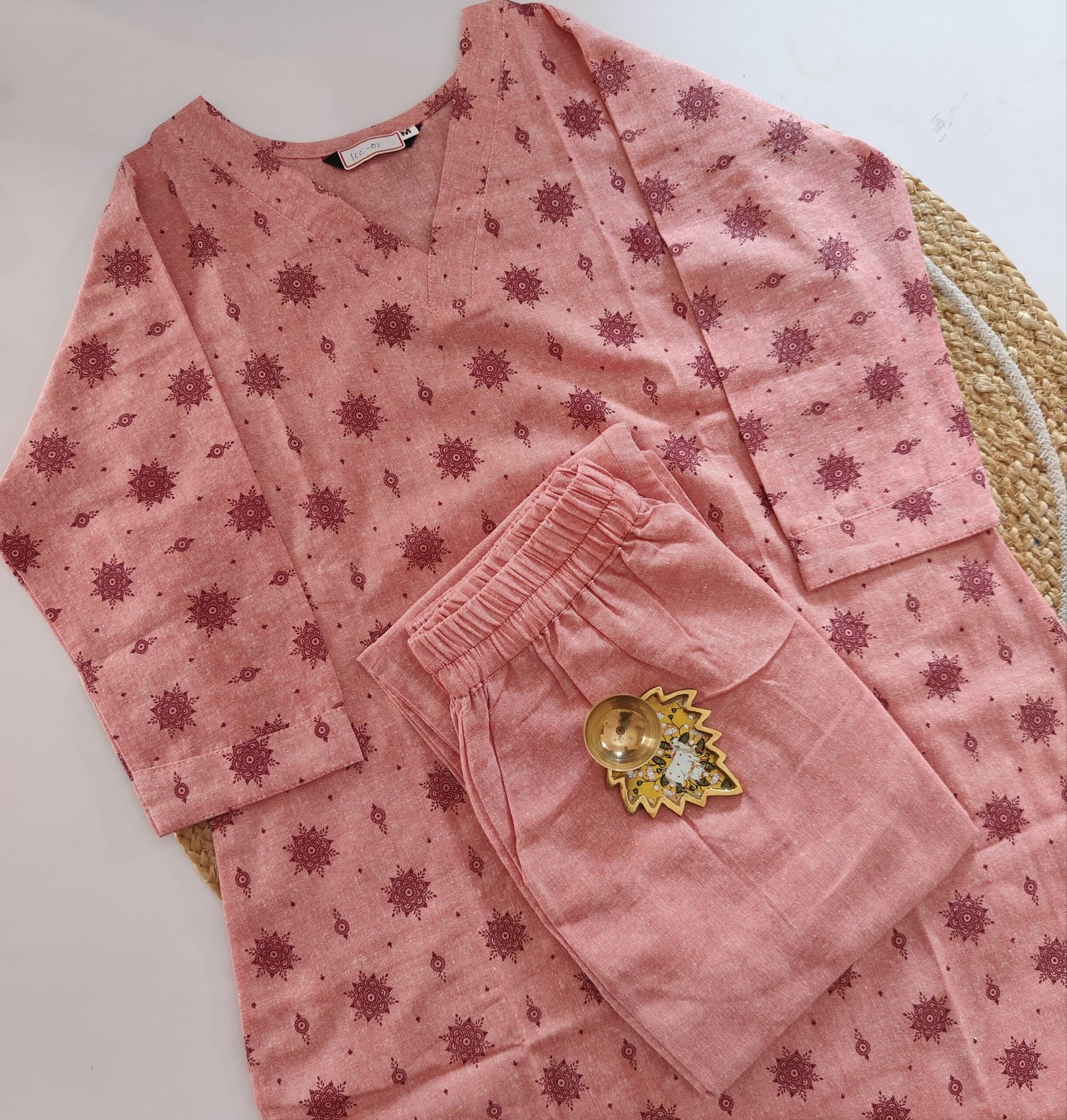 Khadi Cotton Co Ord Set - KC01 - Image 2