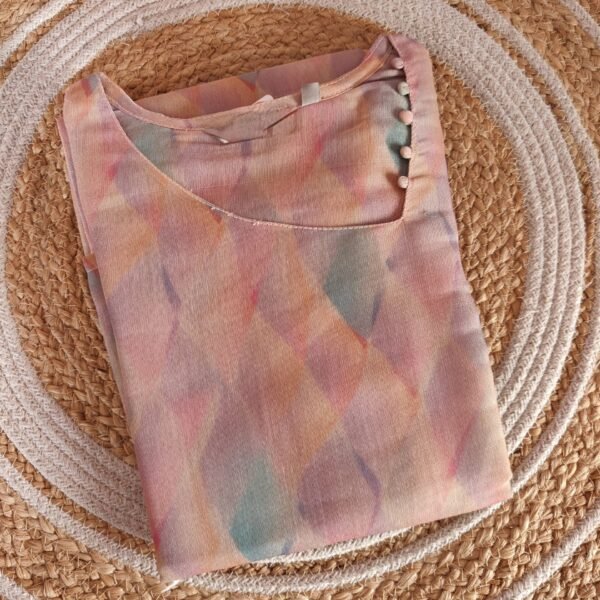Tissue Silk Kurti - TSK05