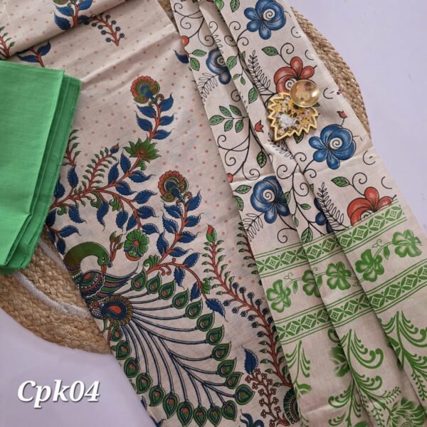 Mangalgiri × Kalamkari Salwar Set - CPK04