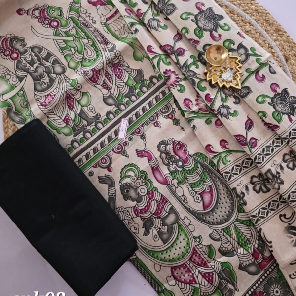Mangalgiri × Kalamkari Salwar Set - CPK02