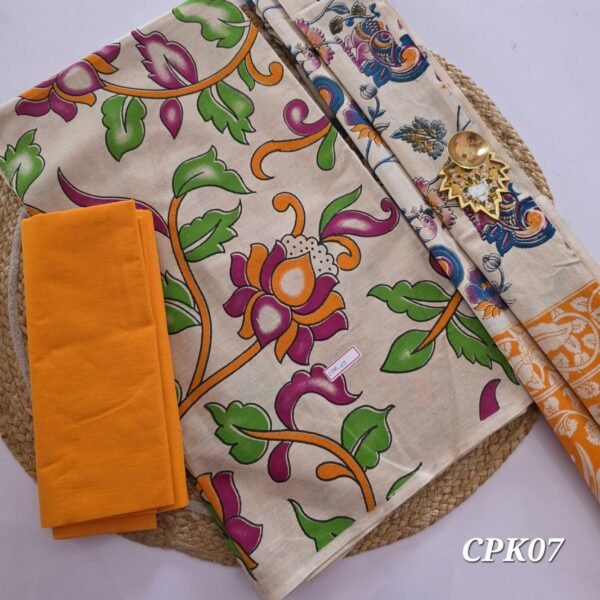 Mangalgiri × Kalamkari Salwar Set - CPK07