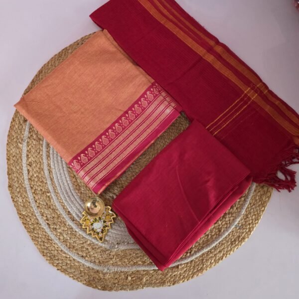 Mangalgiri Cotton 3 Piece Set - MC02