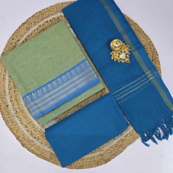 Mangalgiri Cotton 3 Piece Set - MC07