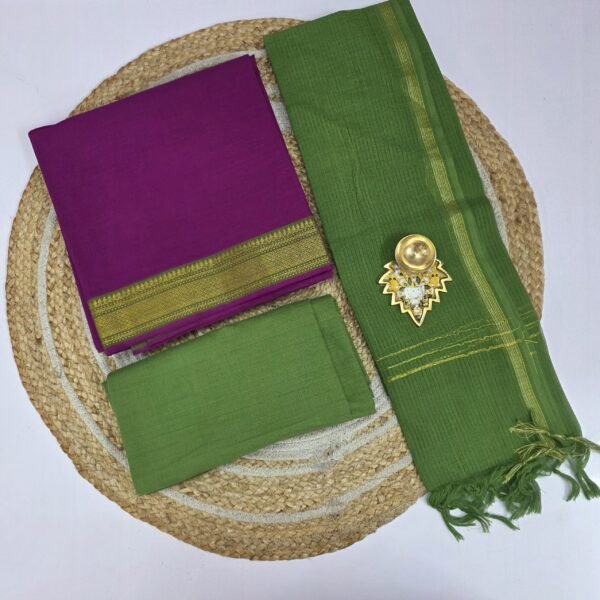 Mangalgiri Cotton 3 Piece Set - MC10