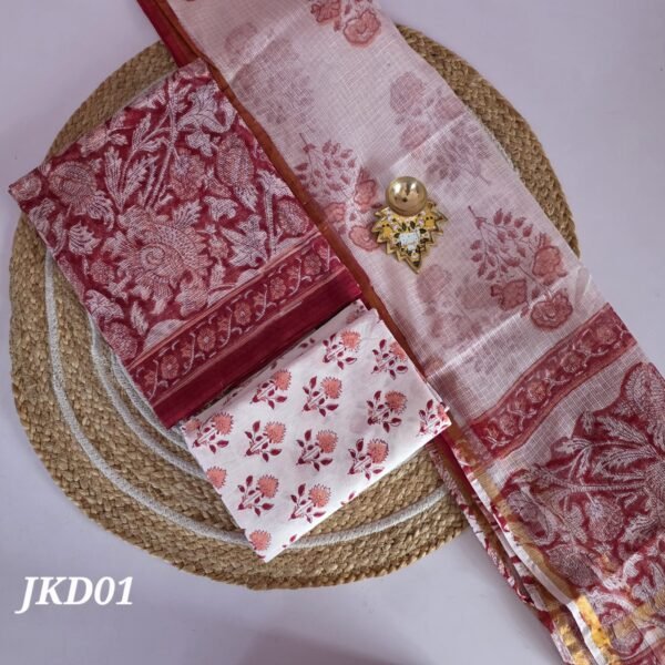 Kota Doria 3pc Set - JKD01