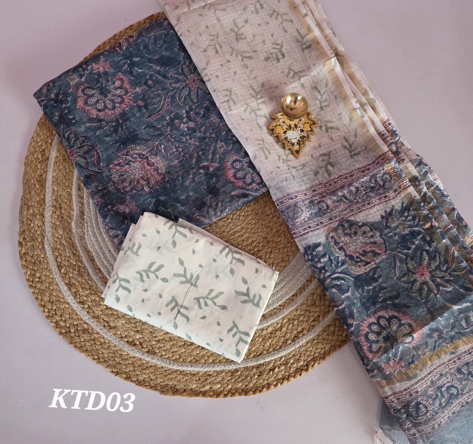 Kota Doria 3pc Set - JKD03