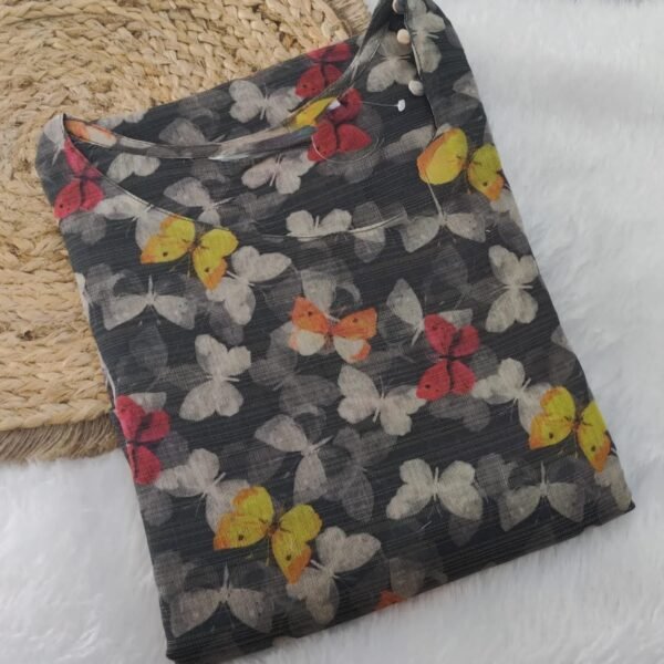 Tissue Silk Kurti - TSK10