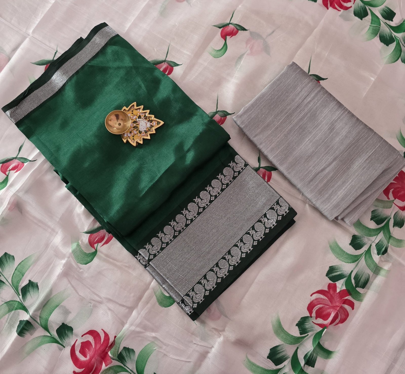 Mangalgiri Silk Salwar Set - MS03