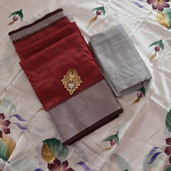 Mangalgiri Silk Salwar Set - MS08