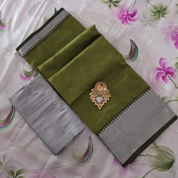 Mangalgiri Silk Salwar Set - MS04