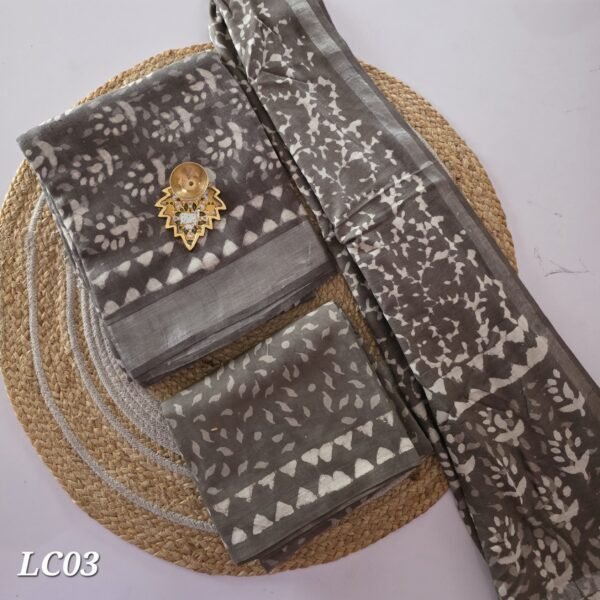 Linen Cotton Jaipur Salwar Set - LC03