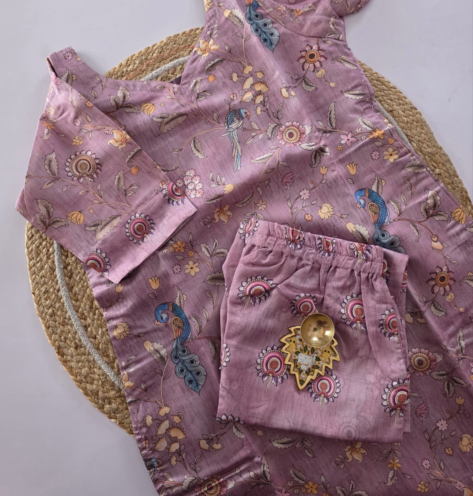 Dola Silk Co Ord Set - PCS01