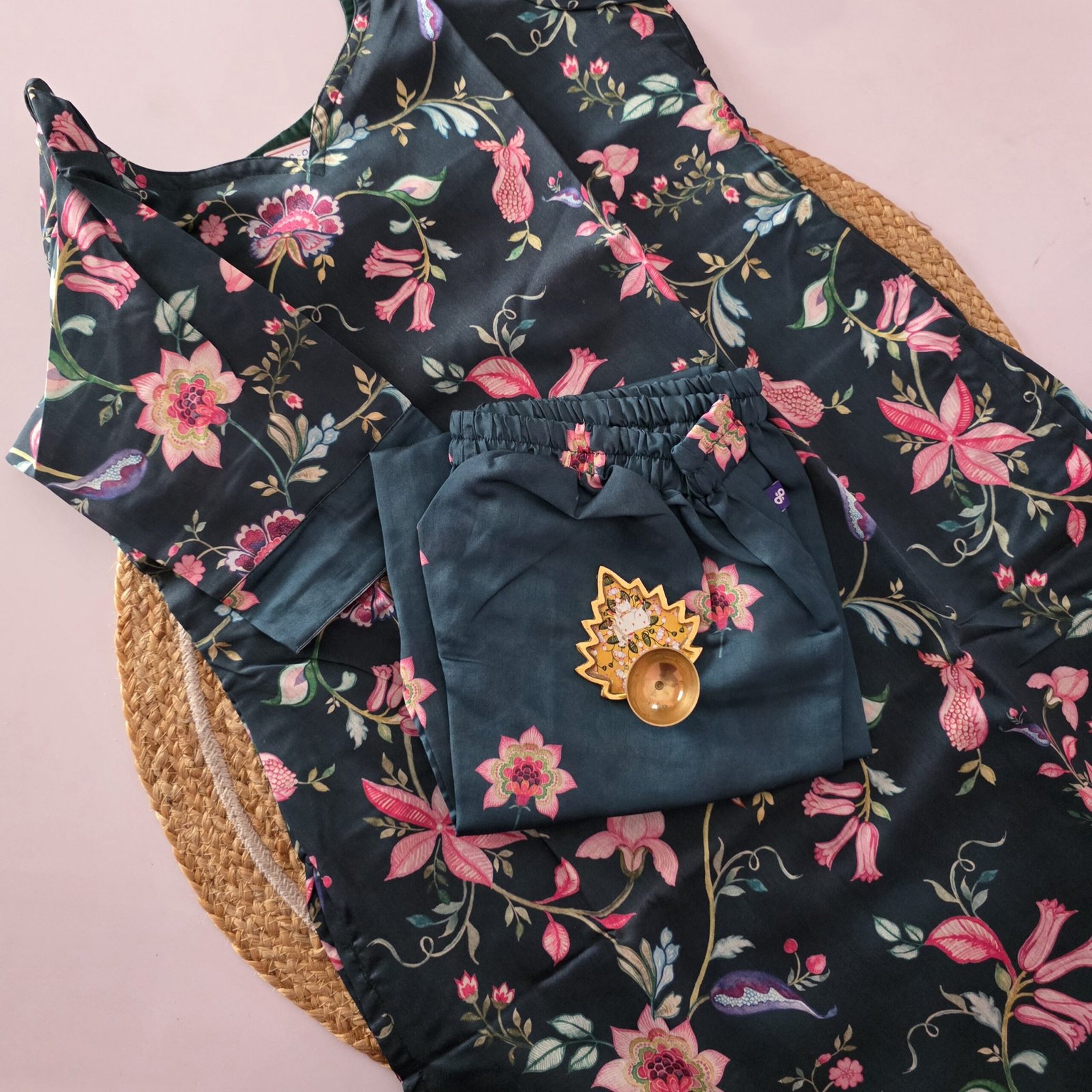 Dola Silk Co Ord Set - PCS02