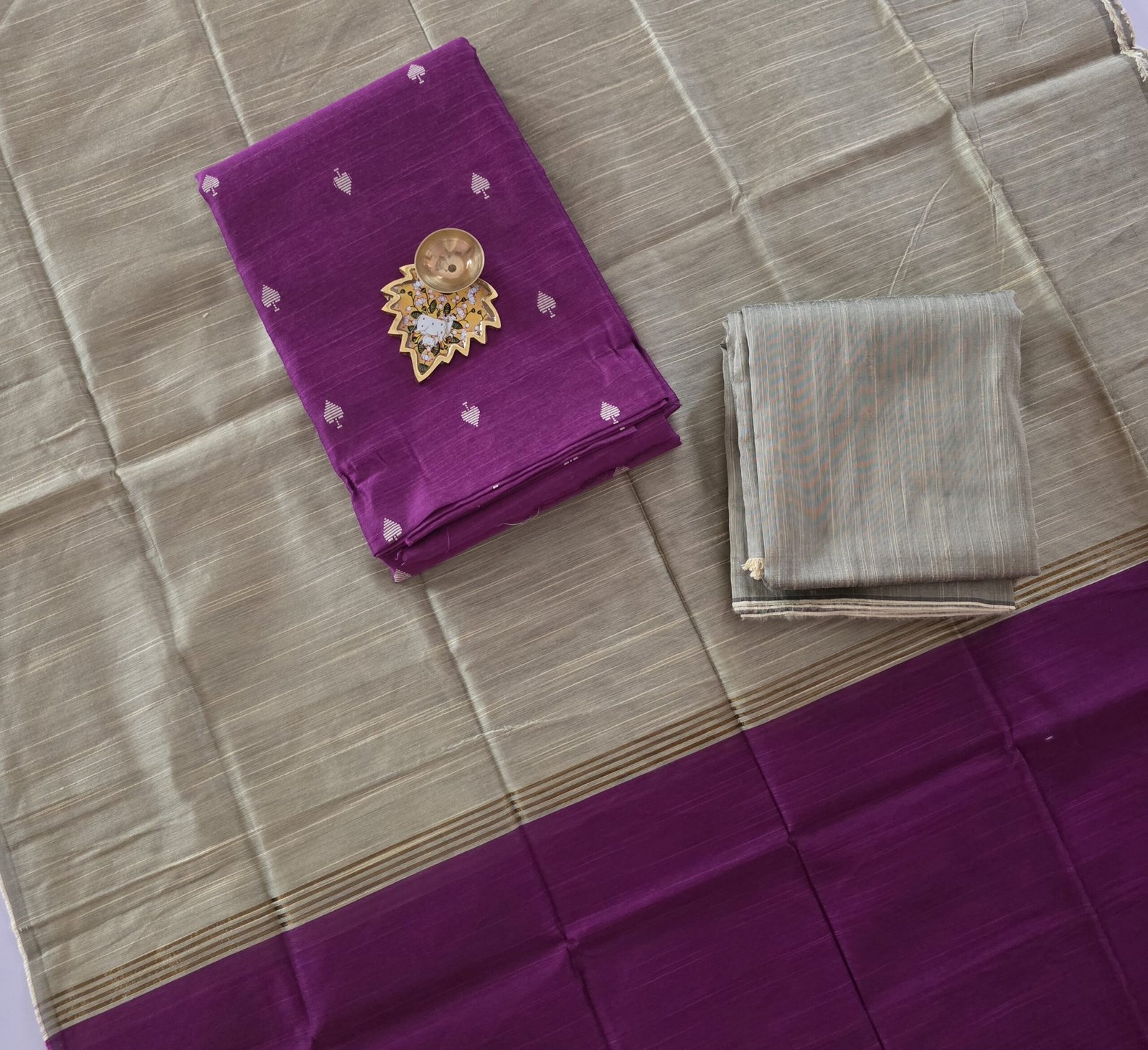 Semi Raw Silk Salwar Set - RS01 - Image 2