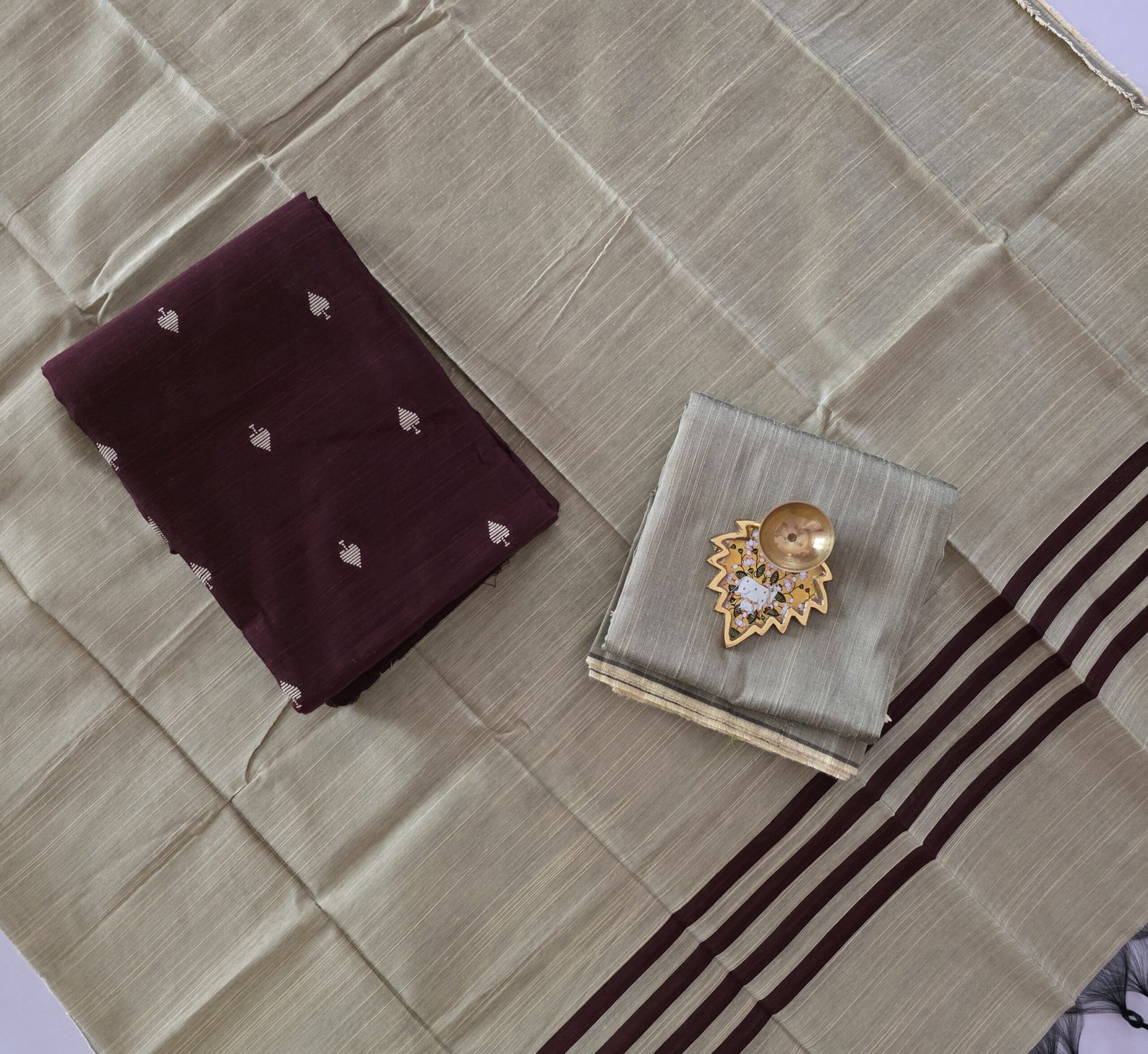 Semi Raw Silk Salwar Set - RS02 - Image 2