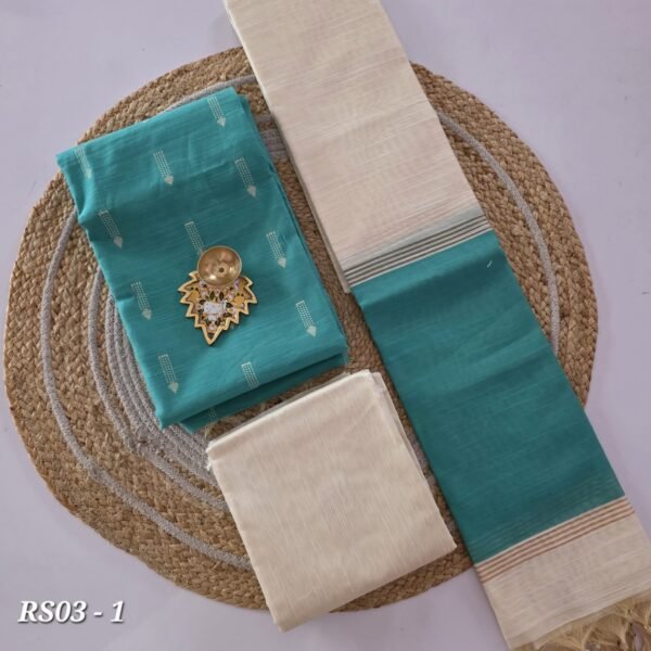 Semi Raw Silk Salwar Set - RS03