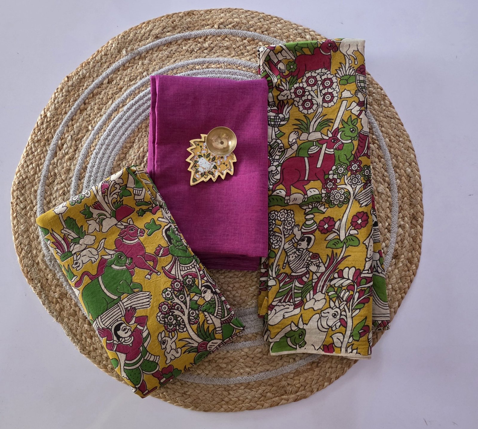 Kalamkari Cotton Salwar Set - KK07 - Image 2