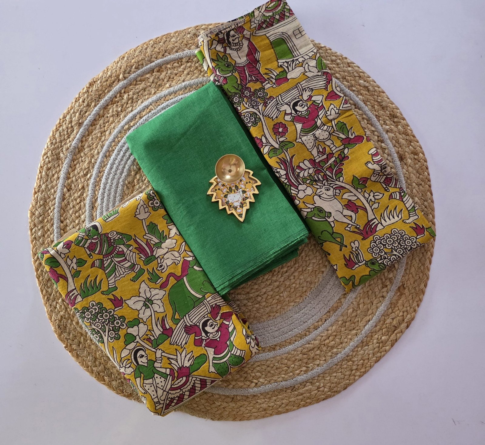 Kalamkari Cotton Salwar Set - KK08 - Image 2