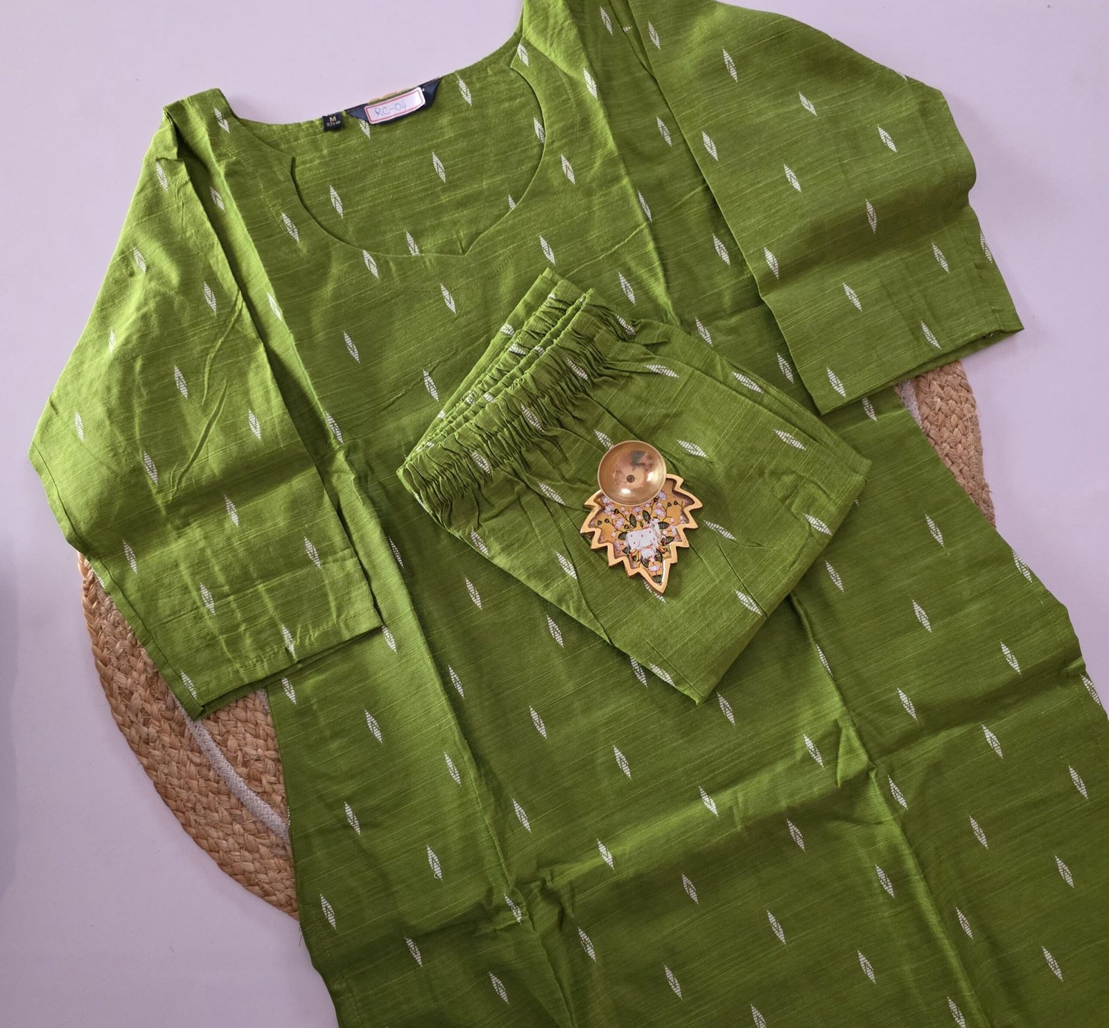 Raw Silk Co Ord Set - RS04 - Image 2