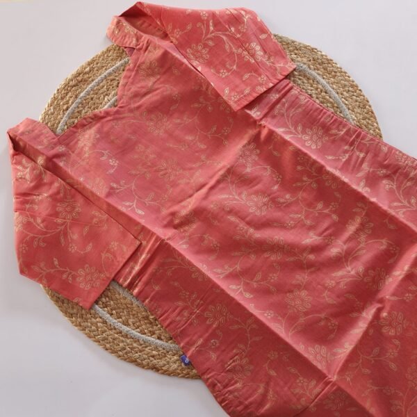 Chanderi Silk Kurti -  PSK08 - Red