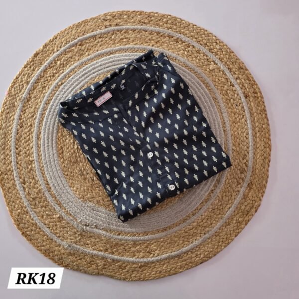 Rayon Kurti - RK18 - Navy Blue