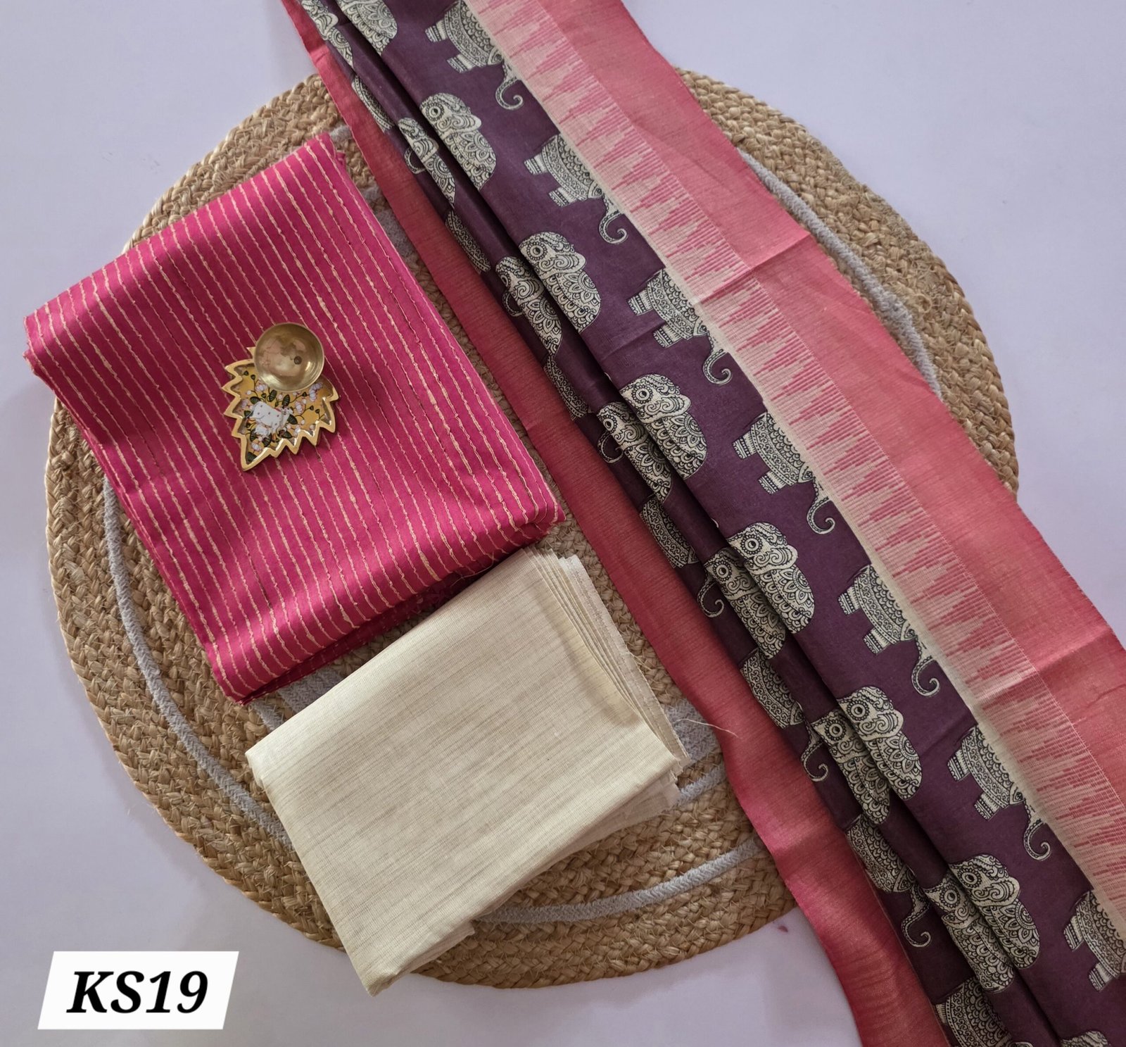 Khadi Cotton Kalamkari Salwar Set - KS19 - Image 2