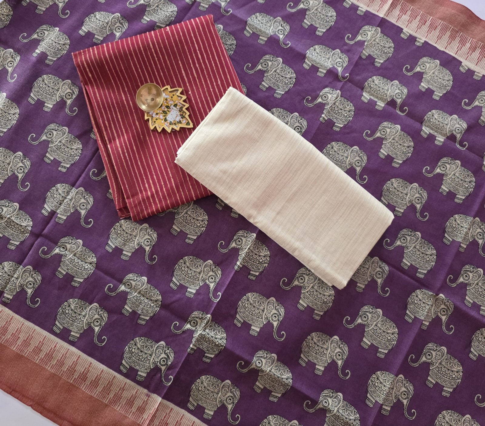 Khadi Cotton Kalamkari Salwar Set - KS16