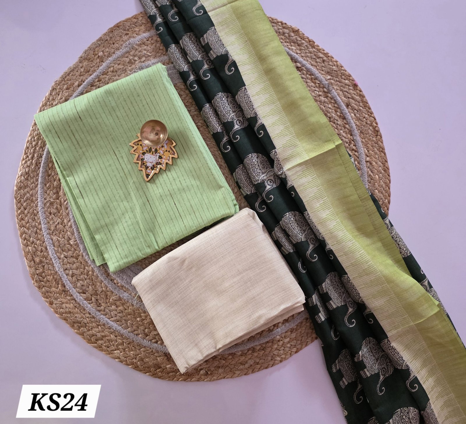 Khadi Cotton Kalamkari Salwar Set - KS24 - Image 2