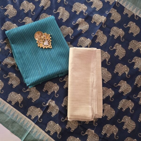Khadi Cotton Kalamkari Salwar Set - KS20