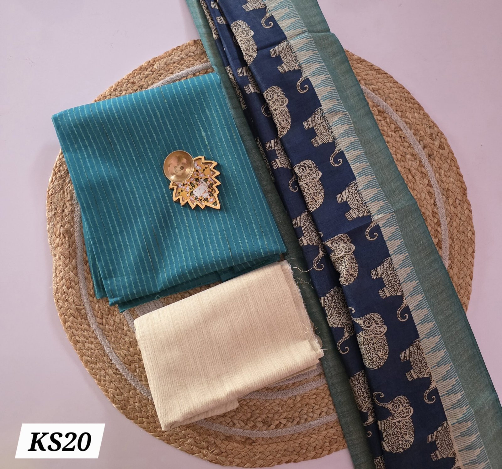 Khadi Cotton Kalamkari Salwar Set - KS20 - Image 2