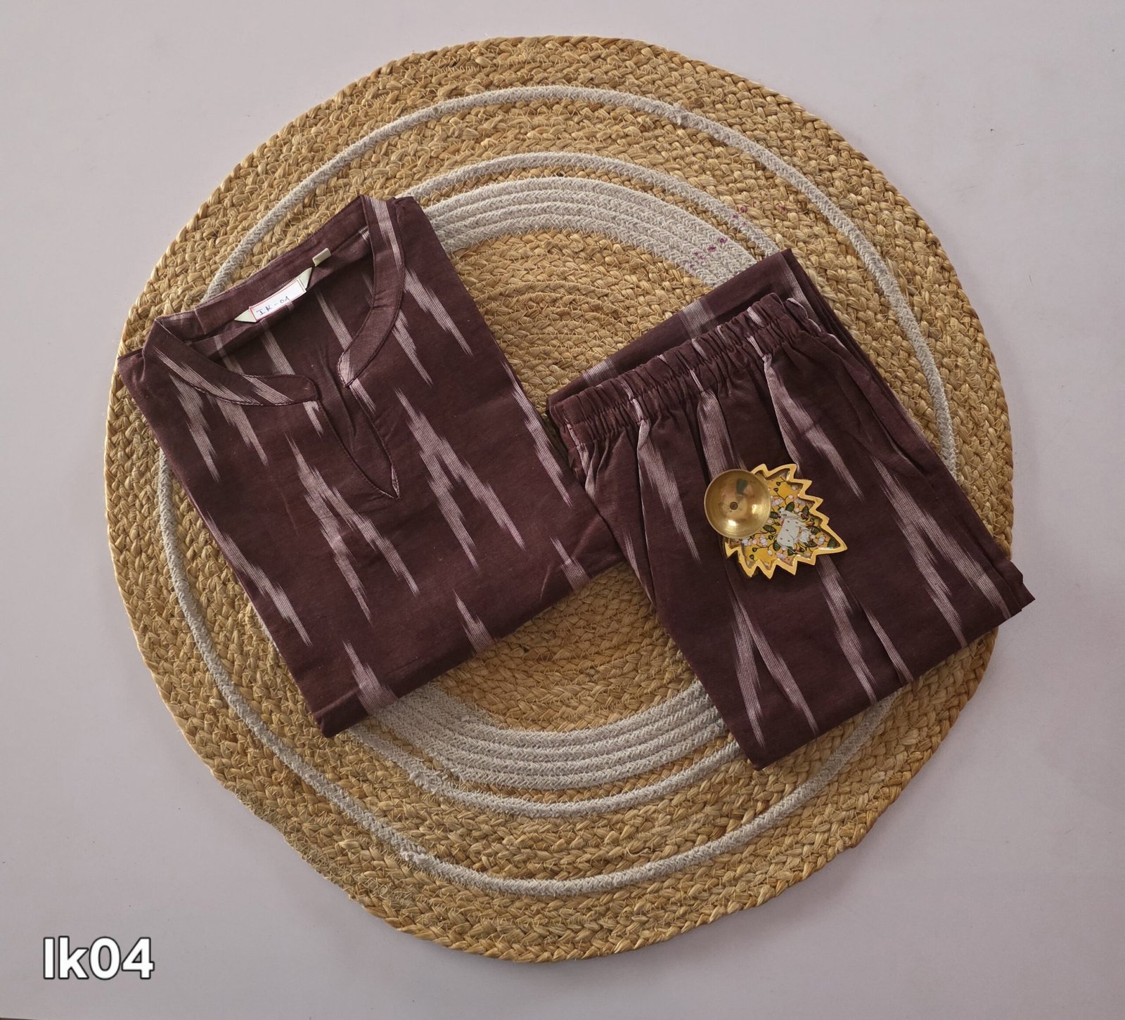 Ikkat Co Ord Set - IK04 - Image 2