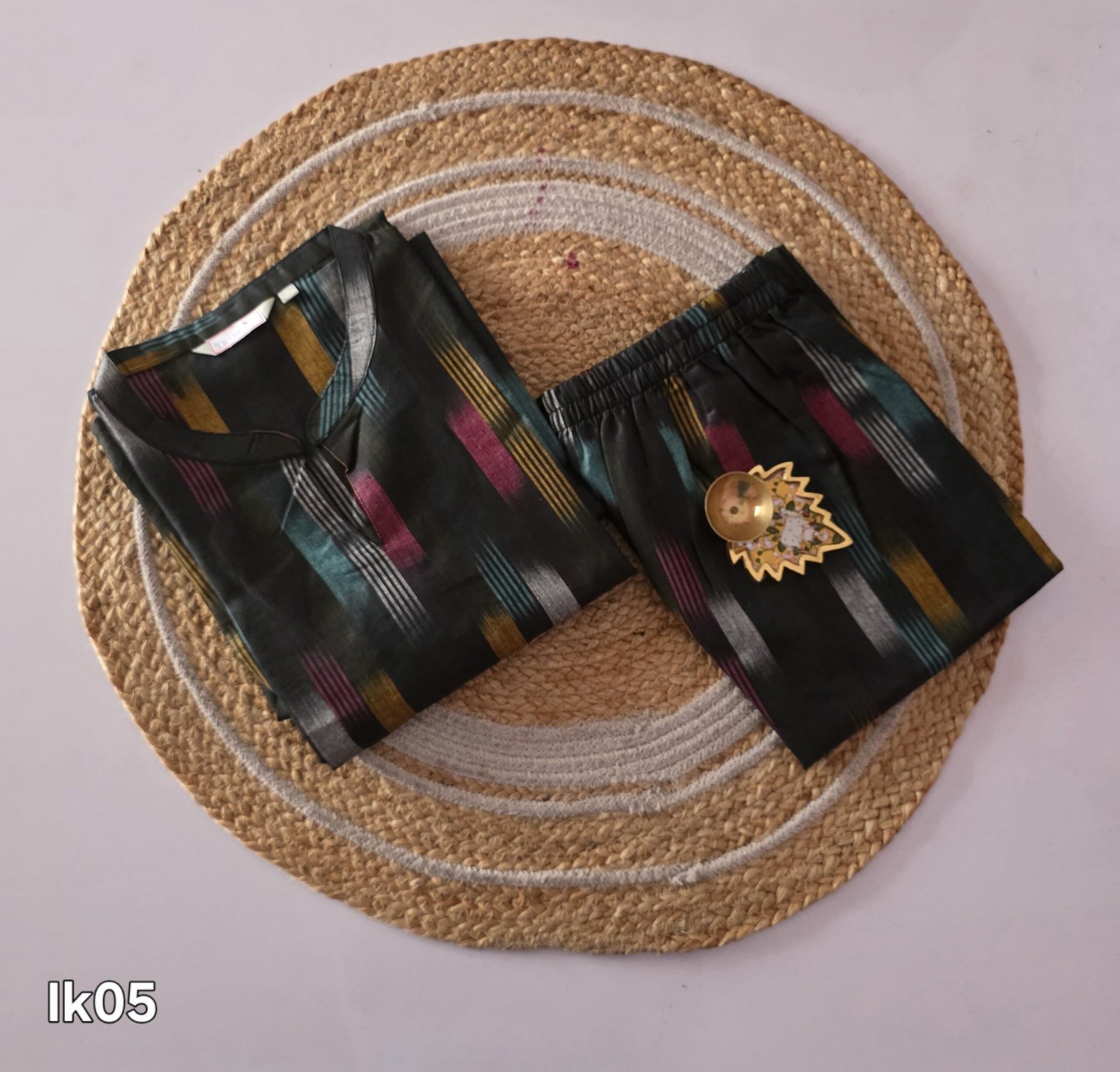Ikkat Co Ord Set - IK05 - Image 2