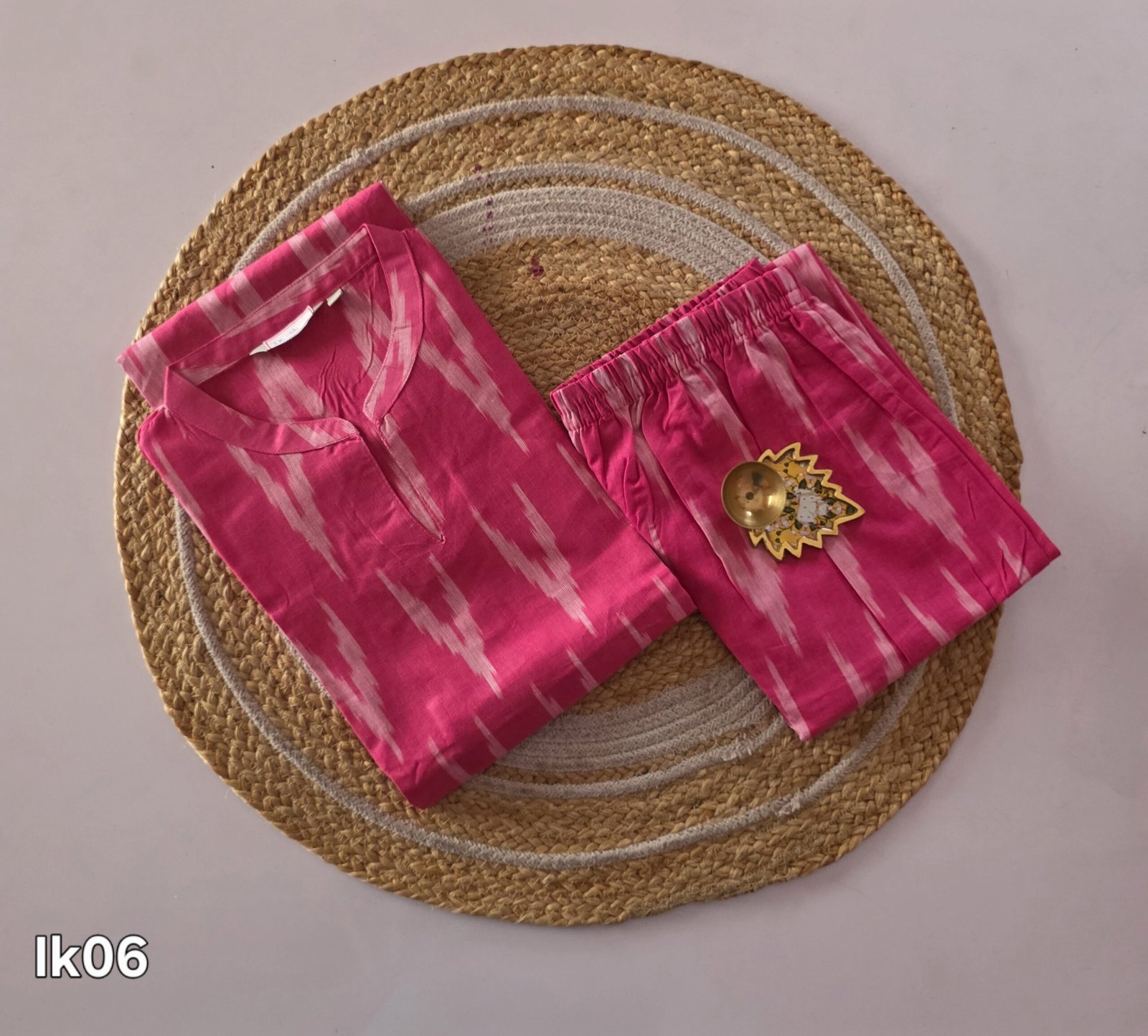 Ikkat Co Ord Set - IK06 - Image 2