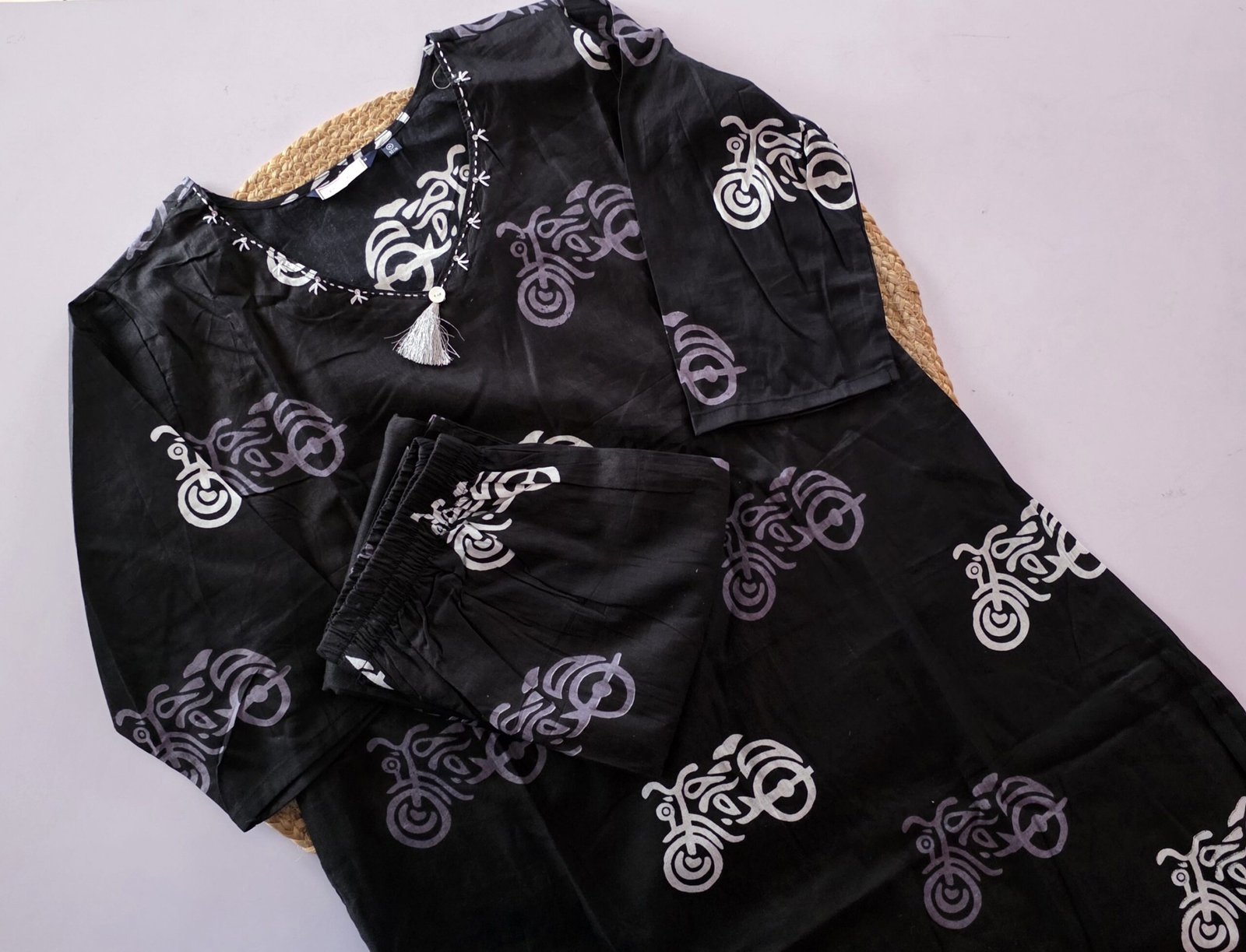 Camric Cotton Co Ord Set - COS09 - Image 2