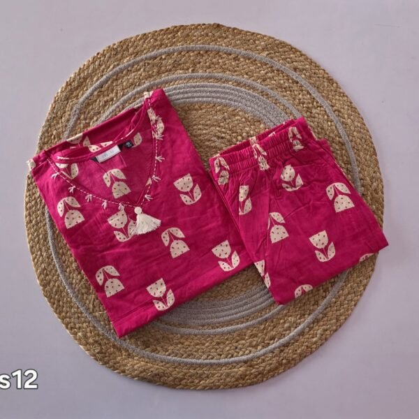 Camric Cotton Co Ord Set - COS12
