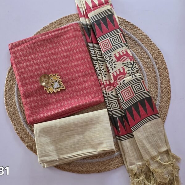 Katan Silk with Madhubani Dupatta Salwar Set - KS31