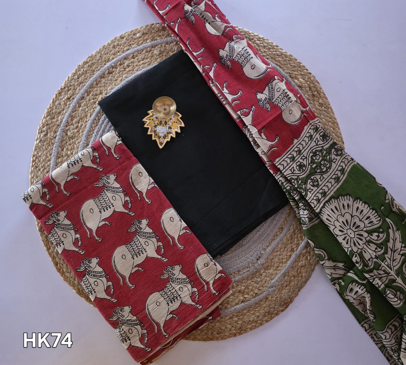 Kalamkari Salwar Set - HK74
