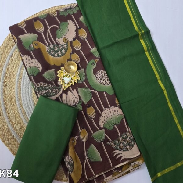 South Cotton Kalamkari Salwar Set - HK84