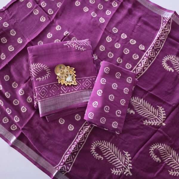 Linen Cotton Jaipur Salwar Set - JCK49