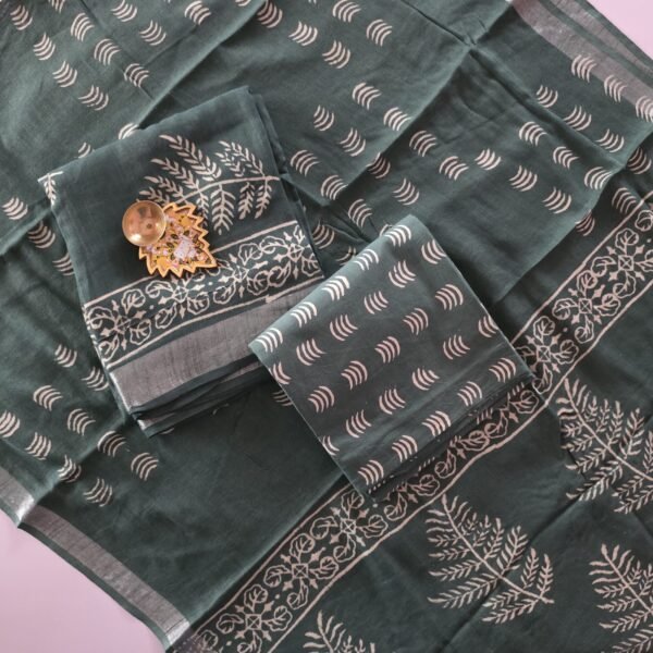 Linen Cotton Jaipur Salwar Set - JCK37