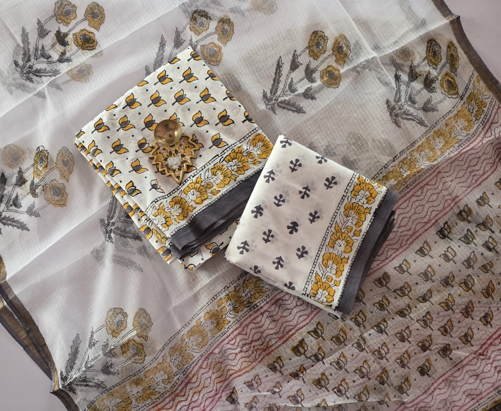 Jaipur Cotton Salwae Set With Kota Dupatta - JCK15 - Image 2