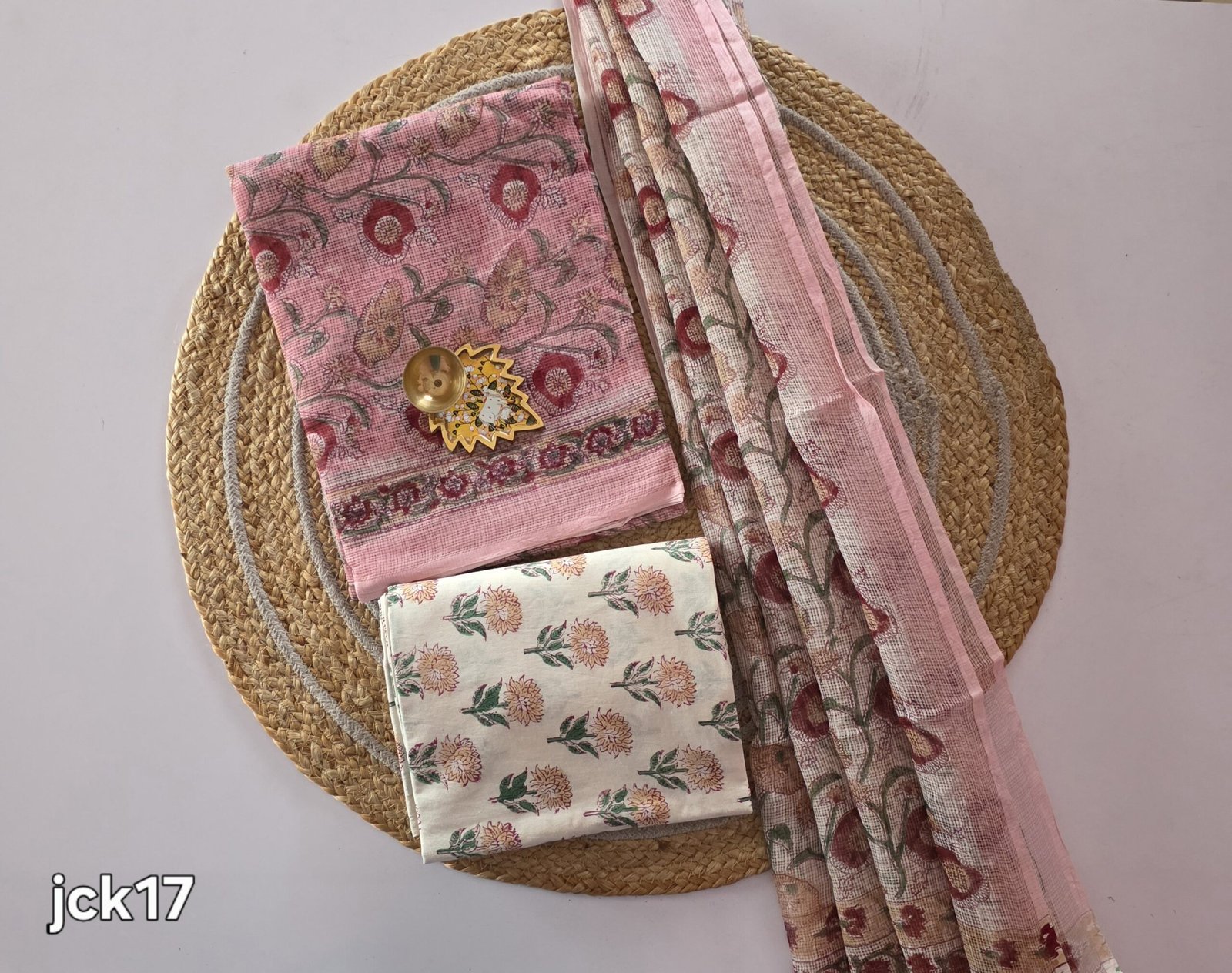 Kota Doria Salwar Set - JCK17