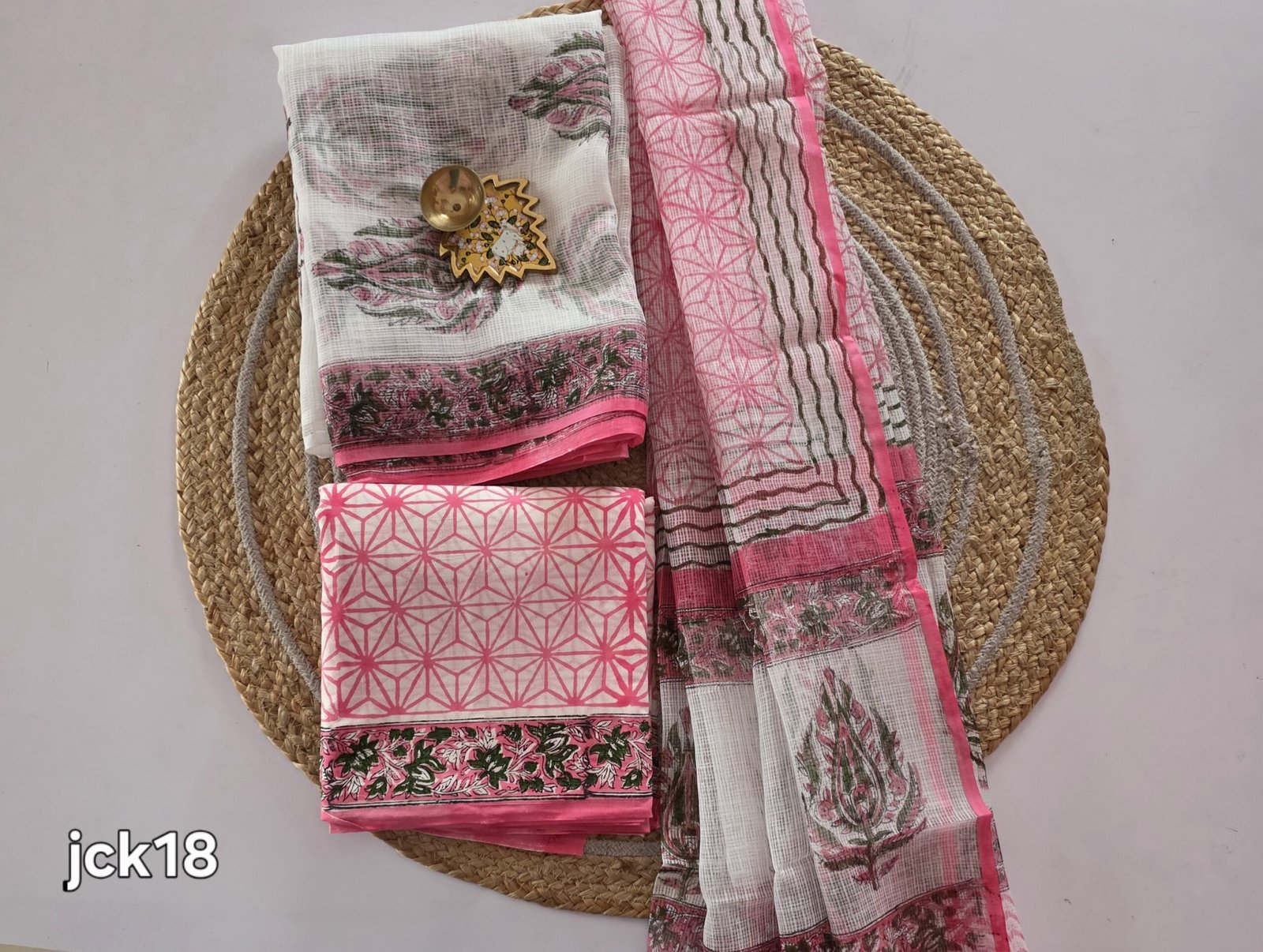 Kota Doria Salwar Set - JCK18