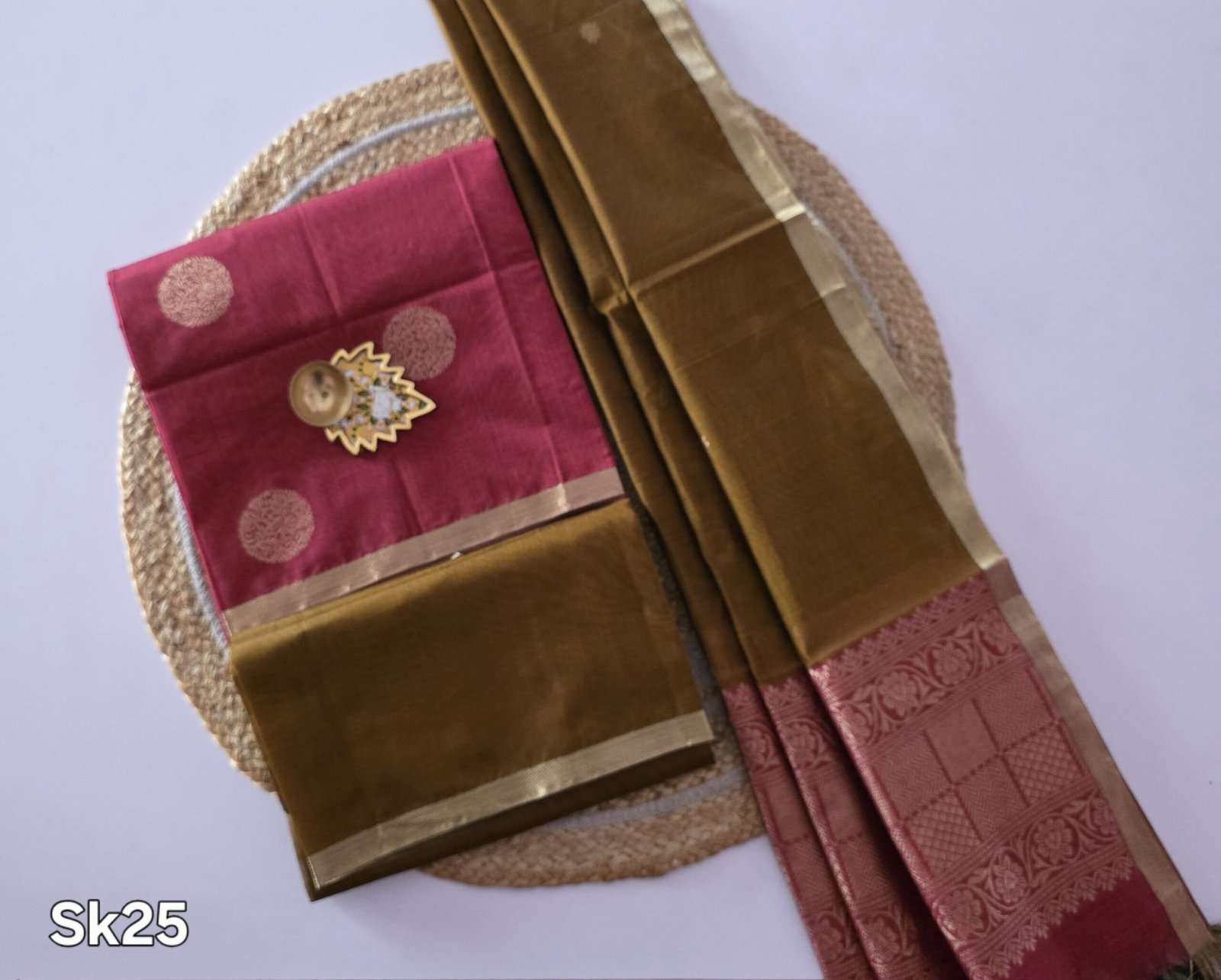 Silk Cotton Salwar Set - SK25 - Image 2
