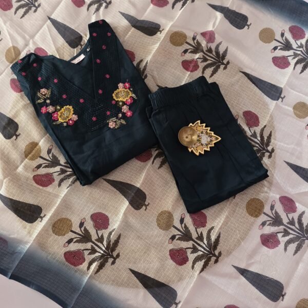 Dabu Cotton Salwar Set - DC03 - Teal
