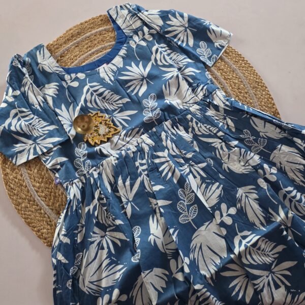 Cotton Maxi MX15 - Blue Leaf